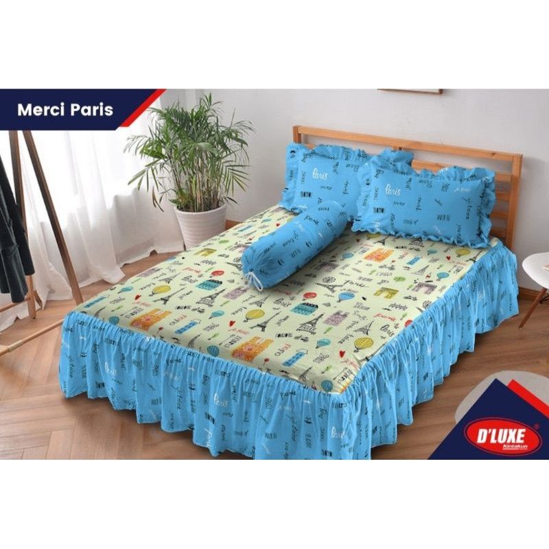 Sprei King Rumbai Kintakun size180x200cm (6 kaki)