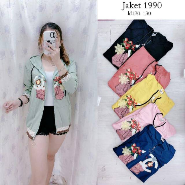 JAKET FASHION WANITA/SWETER KAOS IMPORT 1990
