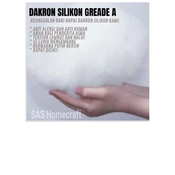 SH - Dakron/ Silikon Grade A [  1kg  ]