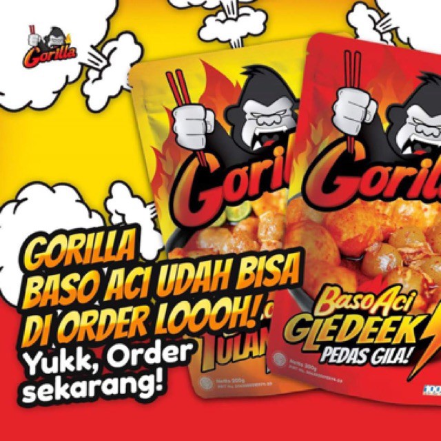 Baso Aci Gorilla / Boci gorilla gledek pedas gila boci tulang rangu bapper mantap jiwa 69 samiraos  bapper