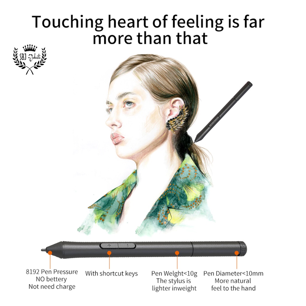 10moons G12 Graphic Drawing Tablet 9.45 x 6 Inch Ultralight Vs Huion