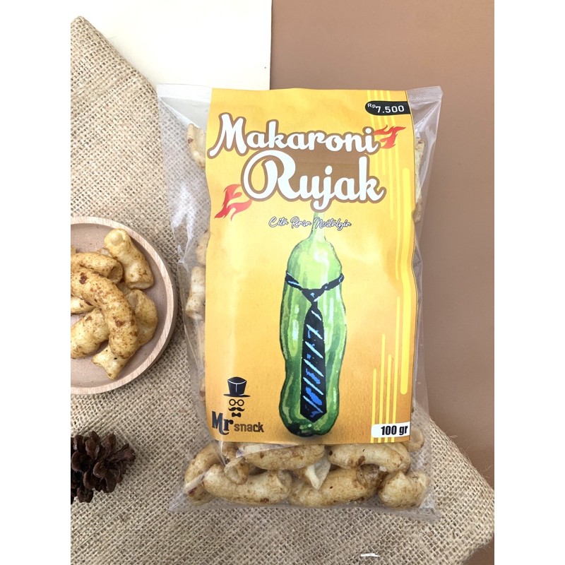 

SNACK Makaroni Rujak