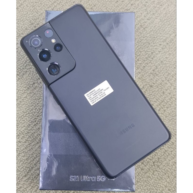 hp second samsung s21 ultra 5g 12gb 256gb fullset