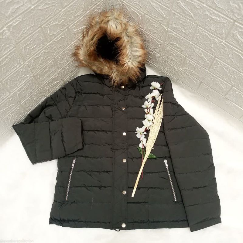 WINTER COAT PULL&BEAR ORIGINAL BAJU DINGIN TOURING MOTOR KULIT PARKA RACING BOMBER PARKA GUNUNG LONG