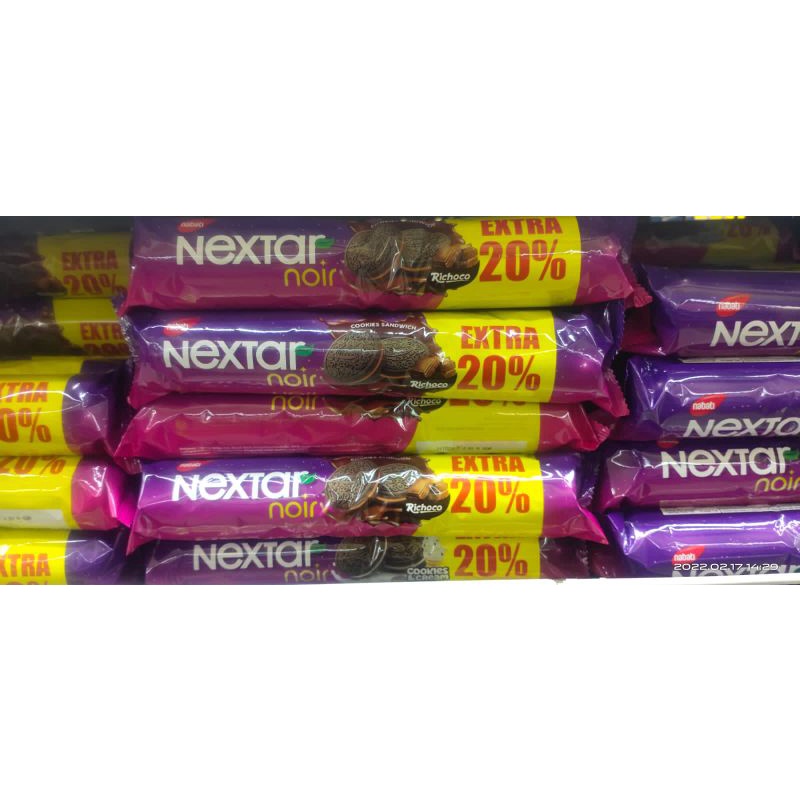Nabati Nextar Noir Chocolate cookies 161gr