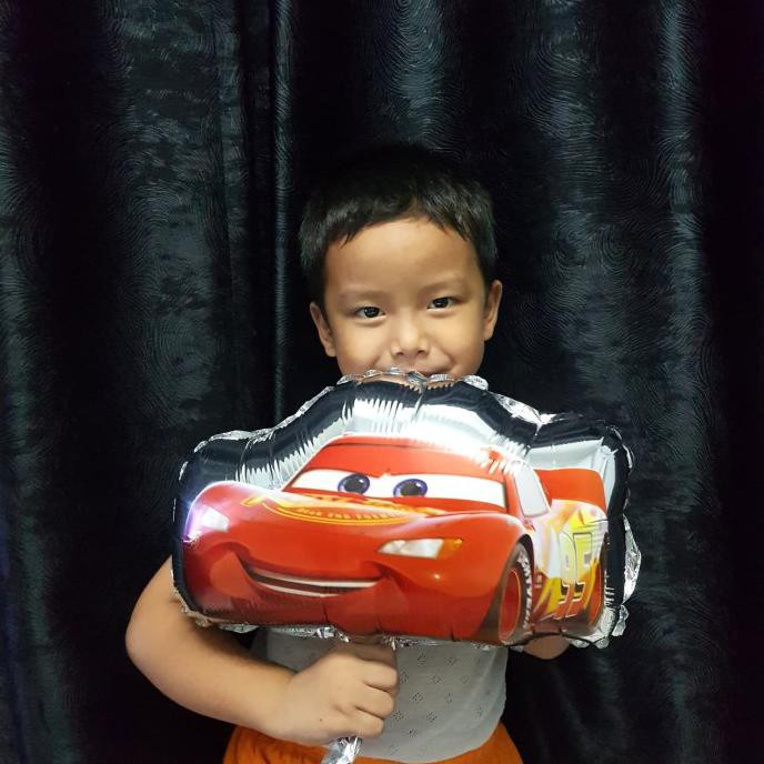 Balon Foil Cars Oval/ Balon Cars