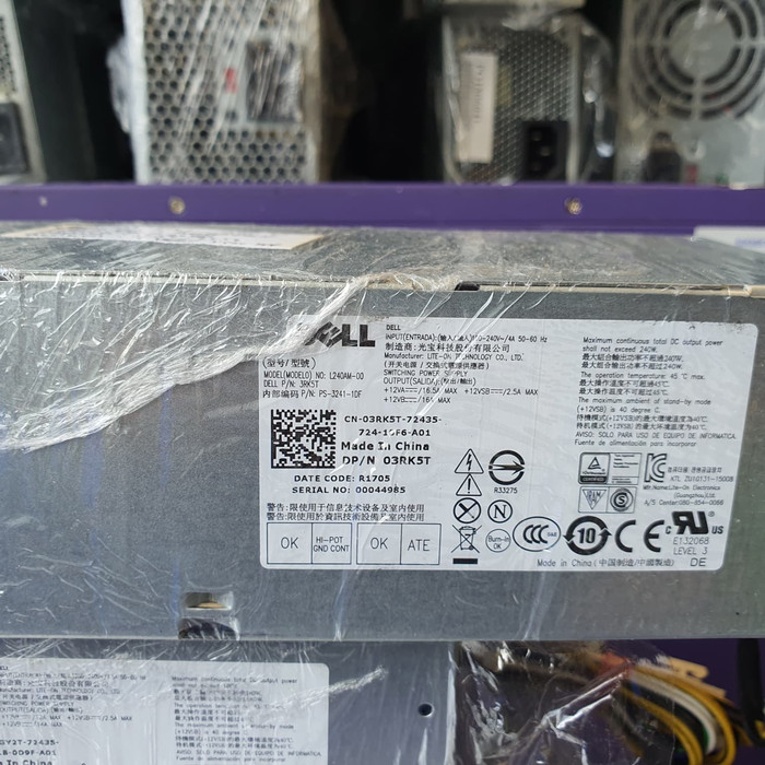 PSU DELL SFF 05GY2T/06P44/03RK5T/05GY2T FOR 3040/5040/7040/3650/3656