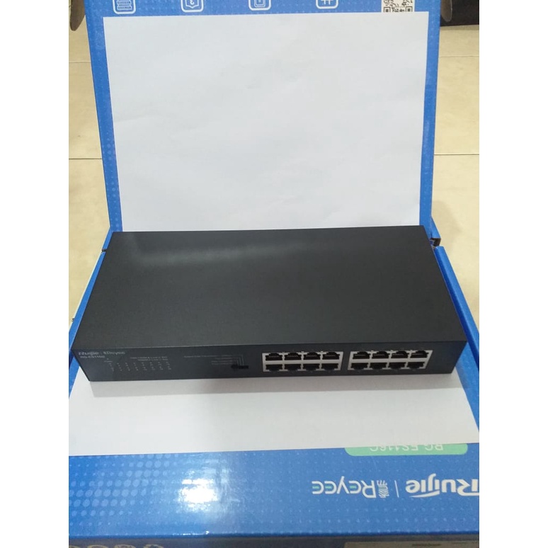 SWITCH HUB RUIJIE 16 PORT GYGABIT