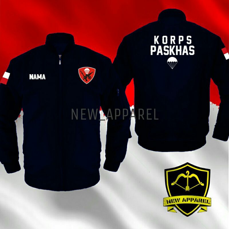 Jaket Bomber KORPS PASKHAS TNI AU