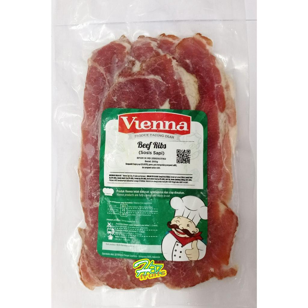 

Vienna Beef Bacon Beef Ribs 200gr