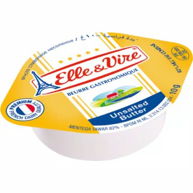 

ECER ELLE AND VIRE UNSALTED BUTTER | TAMBAHAN LEMAK MPASI