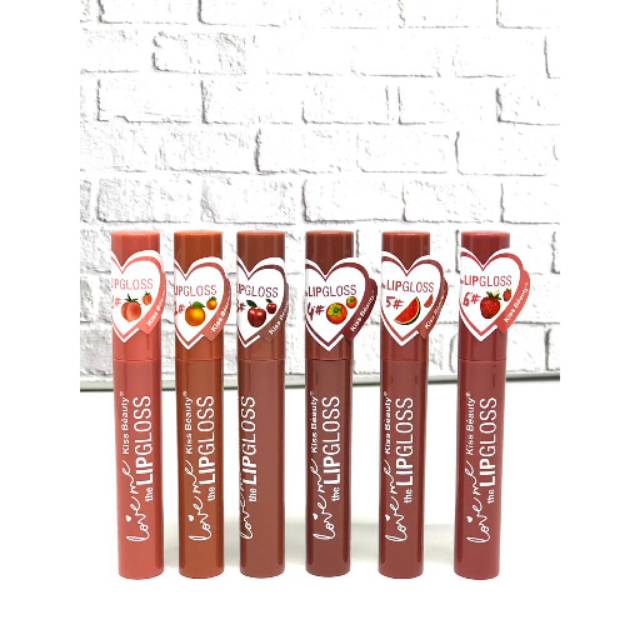 LIPMATTE KISS BEAUTY MY HEART FRUIT