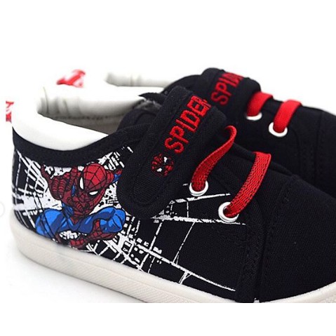 SEPATU ANAK MOTIF KARTUN | SPIDERMAN KIDS SHOES