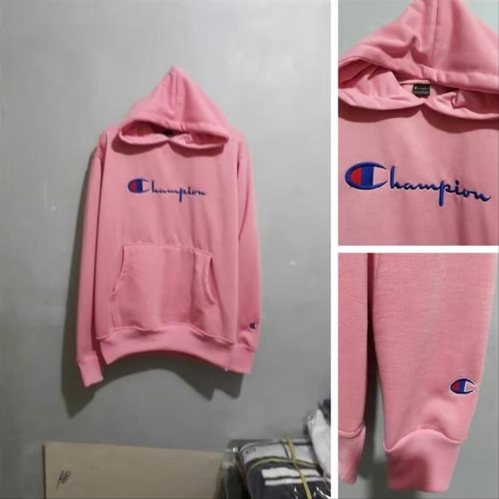 Hoodie Champions Original Unisex Pria Wanita