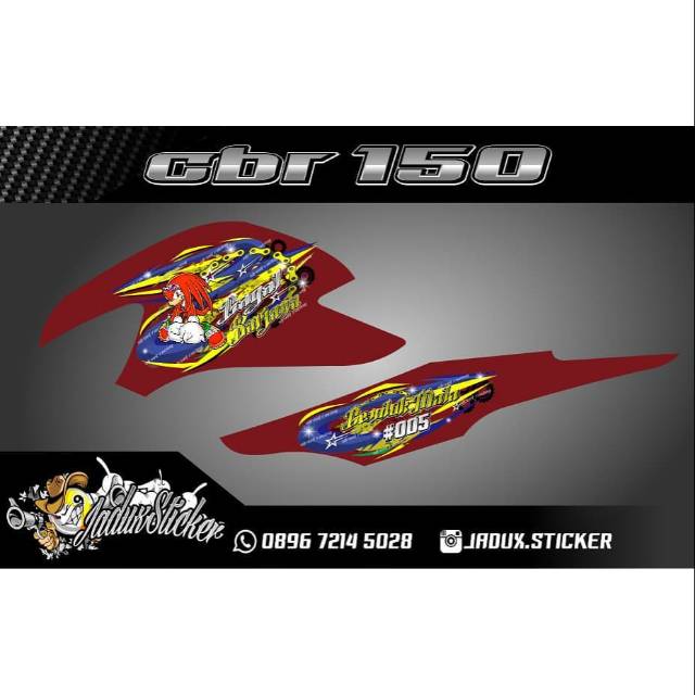 Striping Cbr 150 Variasi