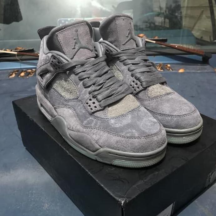 ■ ON SALE BASKETBALL SHOES ORIGINAL■ SEPATU NIKE JORDAN 4 KAWS PROMO