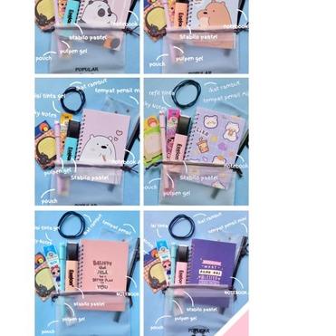 

【FRE⚡H】 (PART 2) PAKET ALAT TULIS 8IN1 KARAKTER LUCU / STATIONERY SET FANCY / ALAT TULIS SET / STATIONERY SET produck terlaris