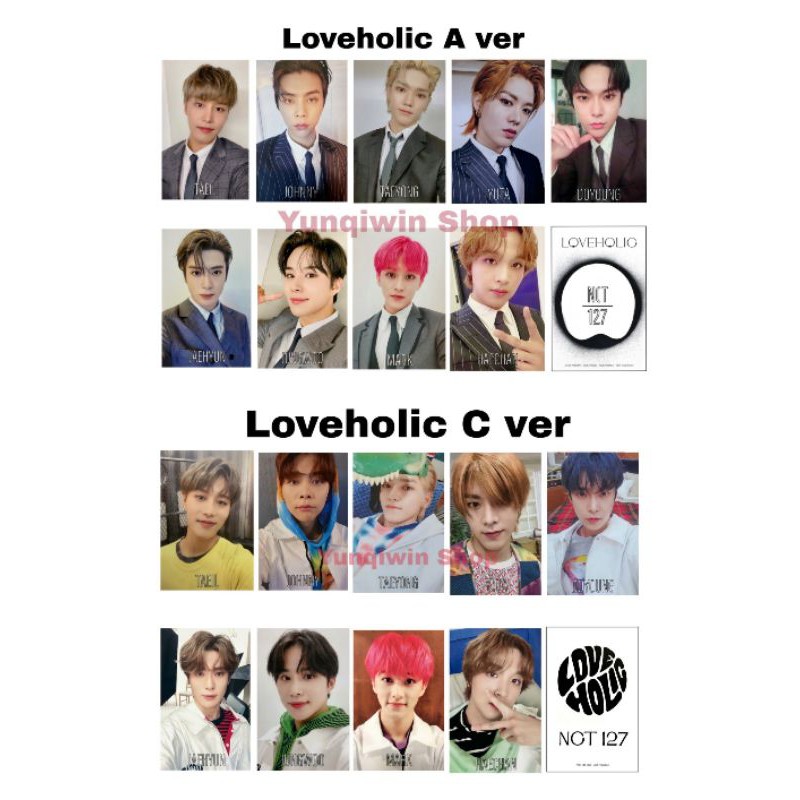 Photocard Nct 127 Loveholic Japan