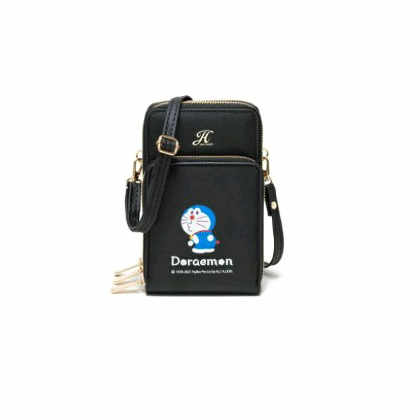 DORAEMON BAG JIMSHONEY | TAS SELEMPANG WANITA | TAS DORAEMON FREE BOX
