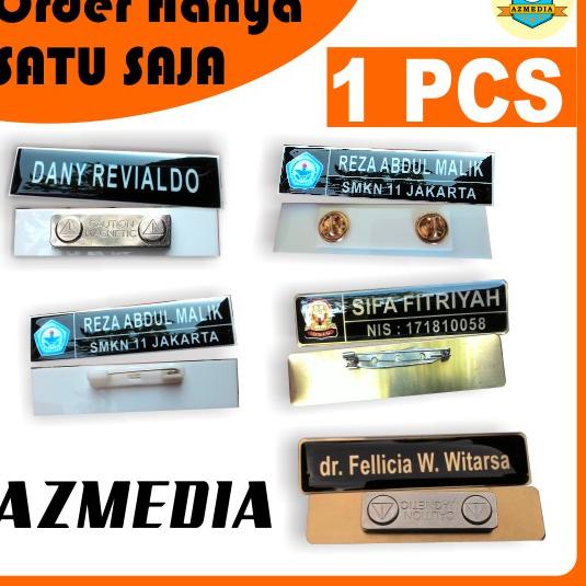 

{Original}/[Star]/COD/「Termurah」/【Discount Today】 [ORDER 1 PCS] Nama Dada Nametag [VnT⭐