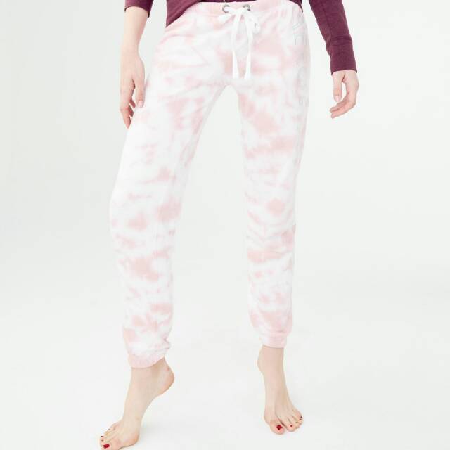 AEROPOSTALE Tie-Dye Magnolia Pink Sweatpants - Training Jogger Wanita Branded Original