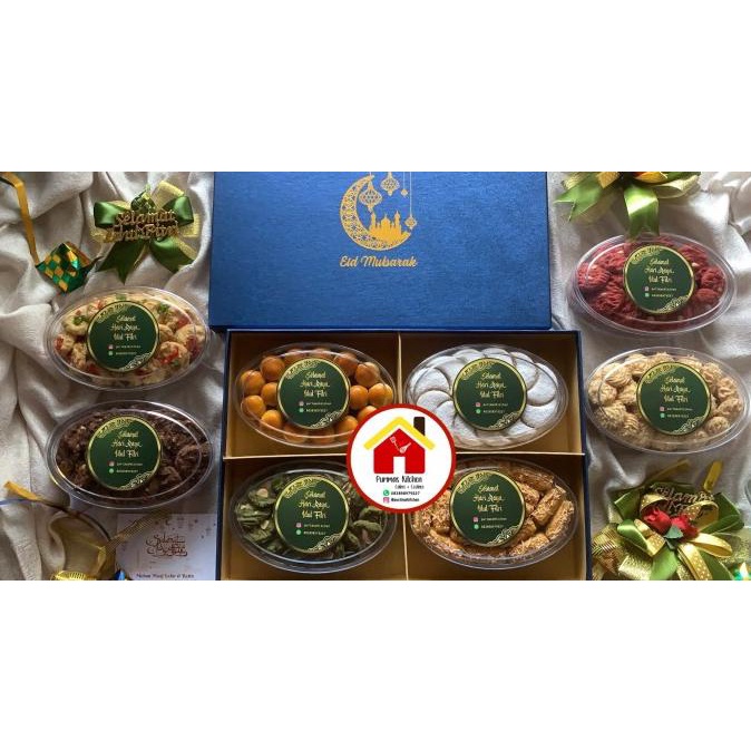 

Hampers Paket B Kue Kering Premium Lebaran Isi 4