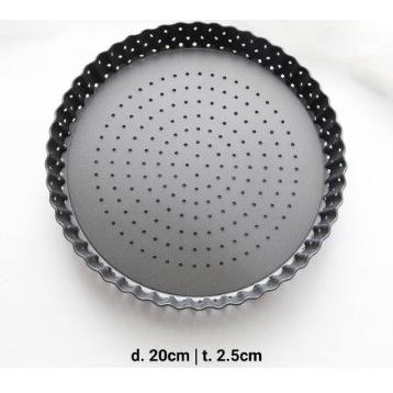 

Loyang Pie Crisper 20Cm - Cetakan Pie - Perforated Pie Pan Ready Stok