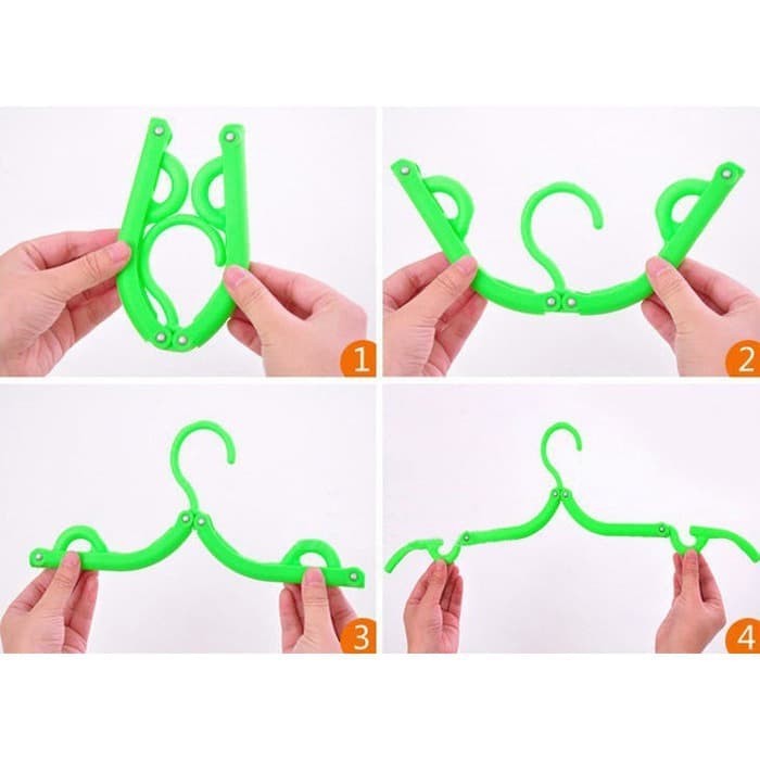 Hanger Lipat Baju - Magic Hanger Lipat