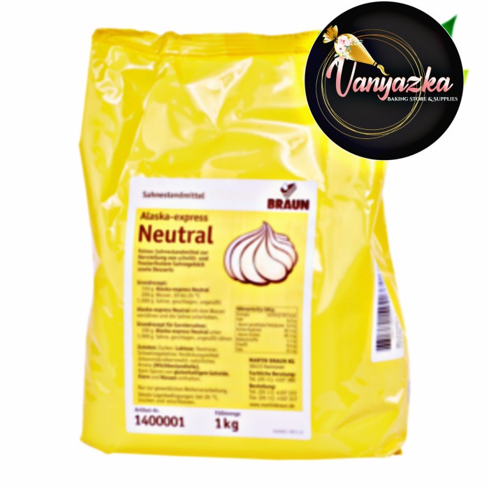 

Alaska Express Fresh Cream Stabilizer Braun 1kg