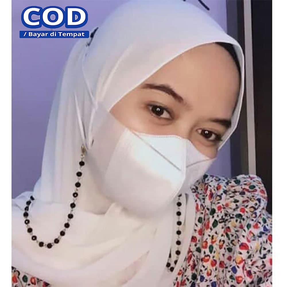 Kalung Masker Hijab Rantai 2in1 Strap Mask 2in1 hijab kalung masker 2 fungsi kalung masker hijab