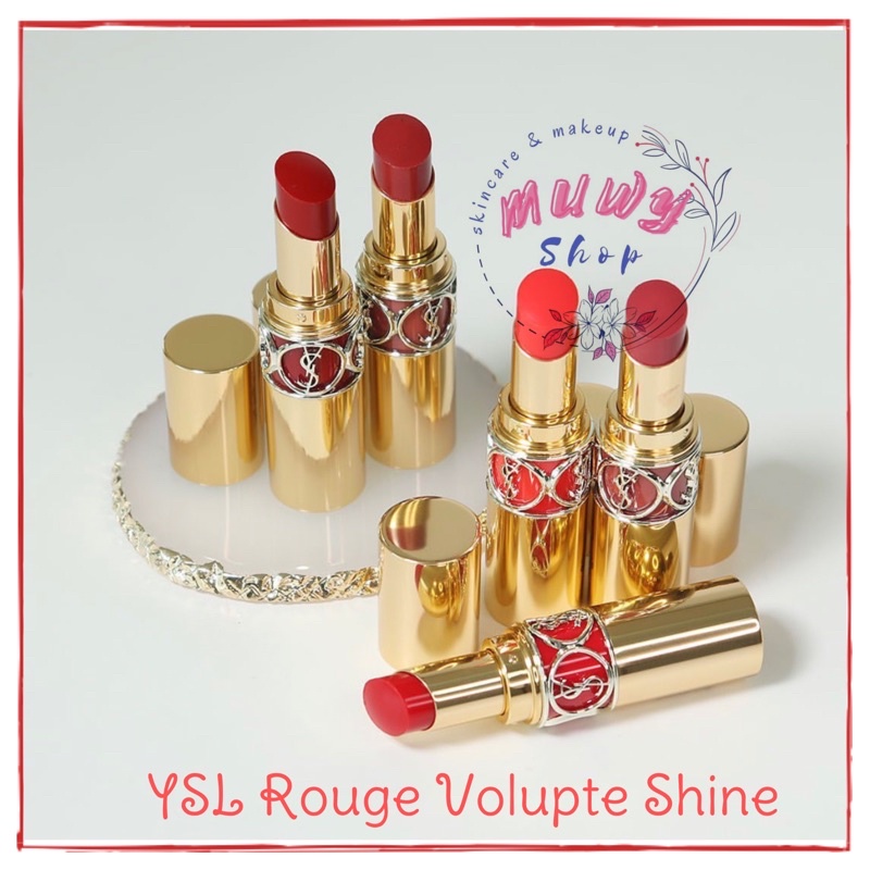 YSL lipstick RVS Rouge Volupte Shine