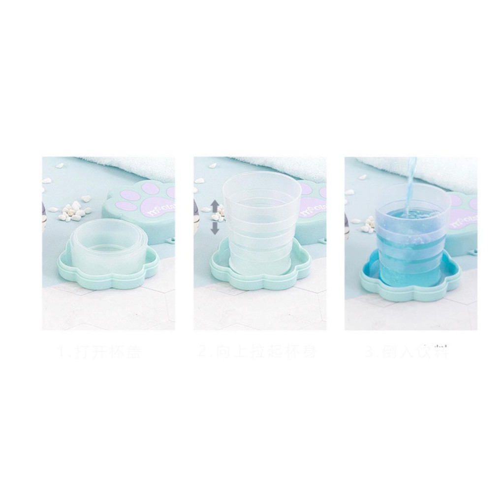 UNNISO - Gelas Portable Dr Snow / Gelas Lipat Gelas Plastik