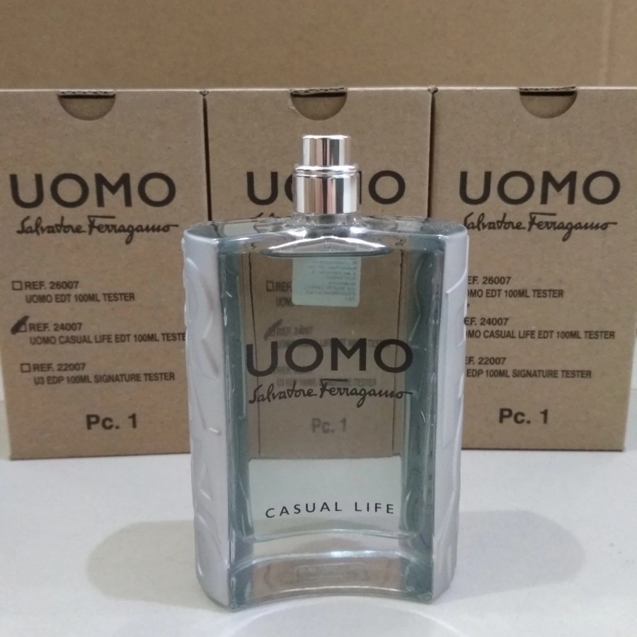Salvatore Ferragamo Uomo Casual Life EDT 100ml Men (Tester)