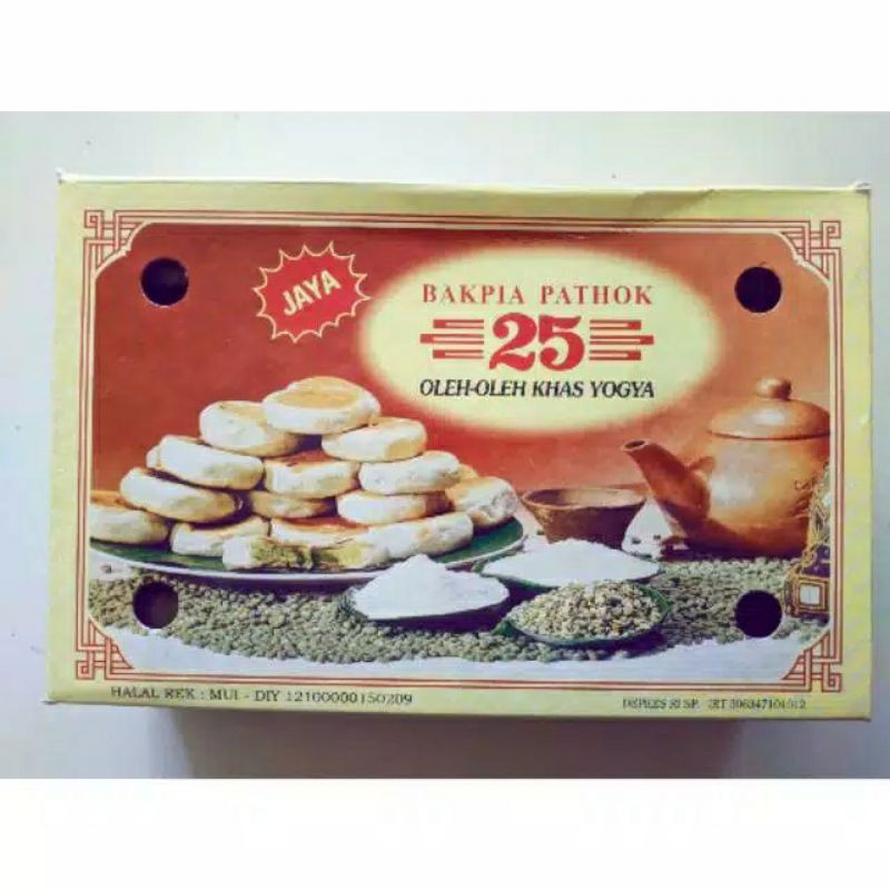 

Isi 20 Buah Bakpia Pathok 25 Original Semua Rasa Fresh OVEN ANGET