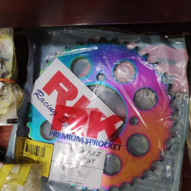 gear belakang RK Rainbow 415 428 33 - 40 Yamaha RX king Jupiter z Jupiter MX lama Vega fiz r