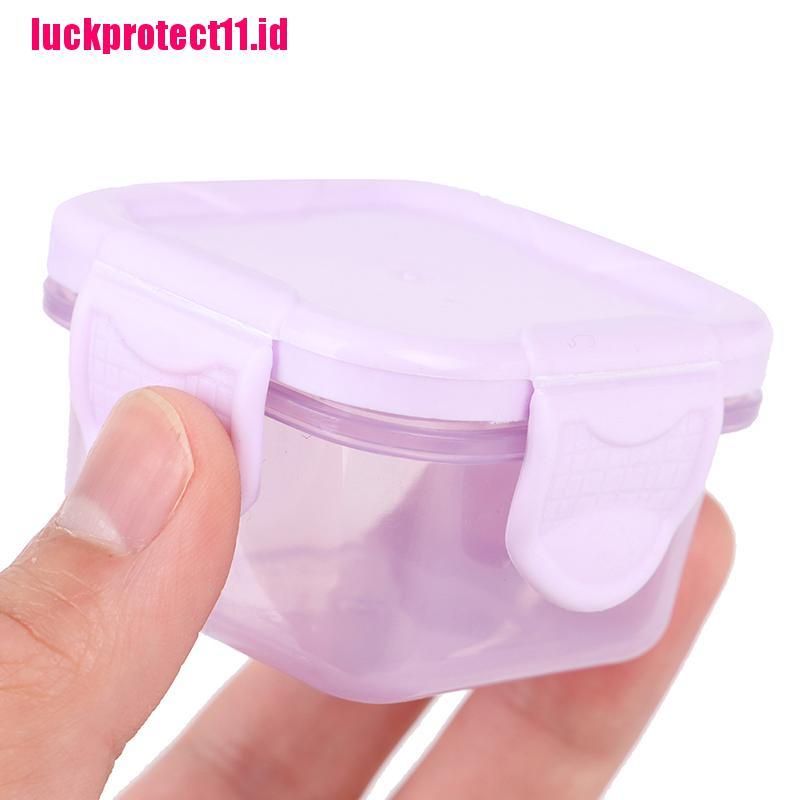 【LUCK11】5pcs 60ml Portable Baby Food Storage Freezer Containers Jam Box Home Storage Box