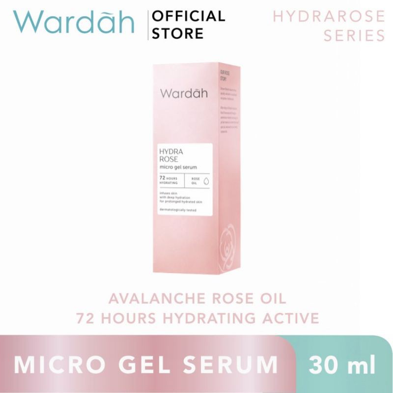 Wardah Hydra Rose Micro Gel Serum 30ml