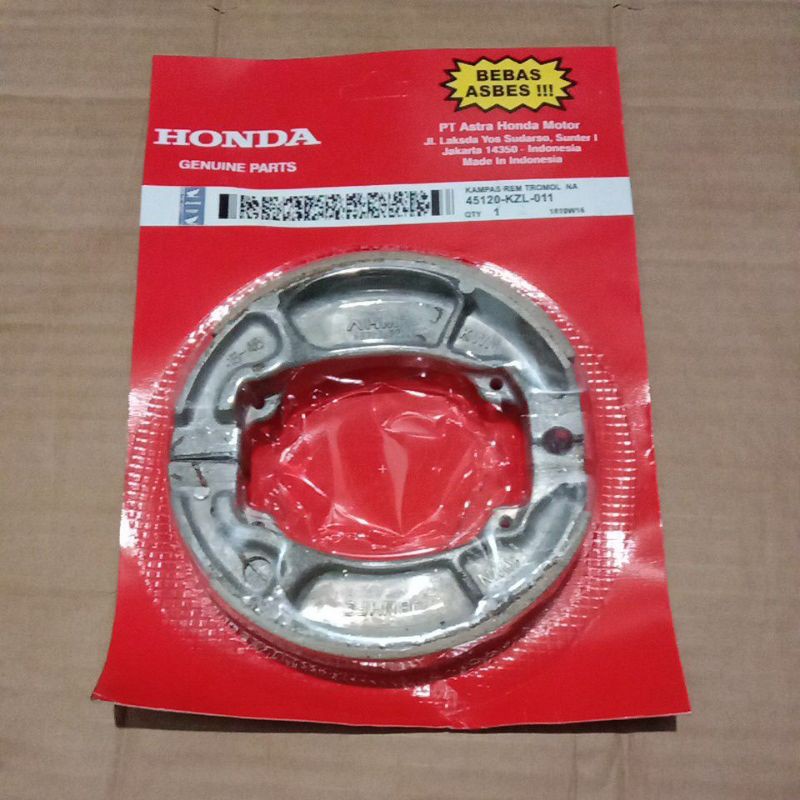 KAMPAS REM BELAKANG HONDA BEAT KARBU SCOOPY KARBU