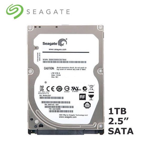 Harddisk Laptop 1TB Seagate 2.5 inch Sata Garansi 1 Thn