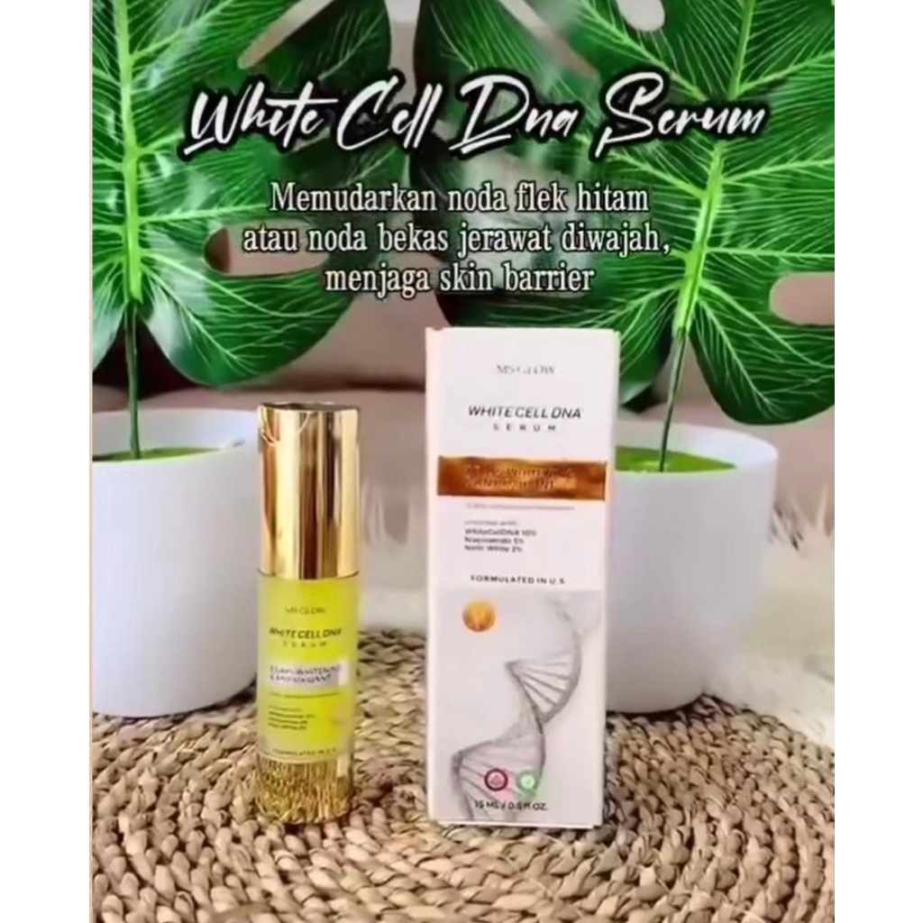 Serum White Cell DNA Ms Glow / Ms Glow Serum White Cell DNA / Serum Ms Glow White Cell DNA BPOM / pu