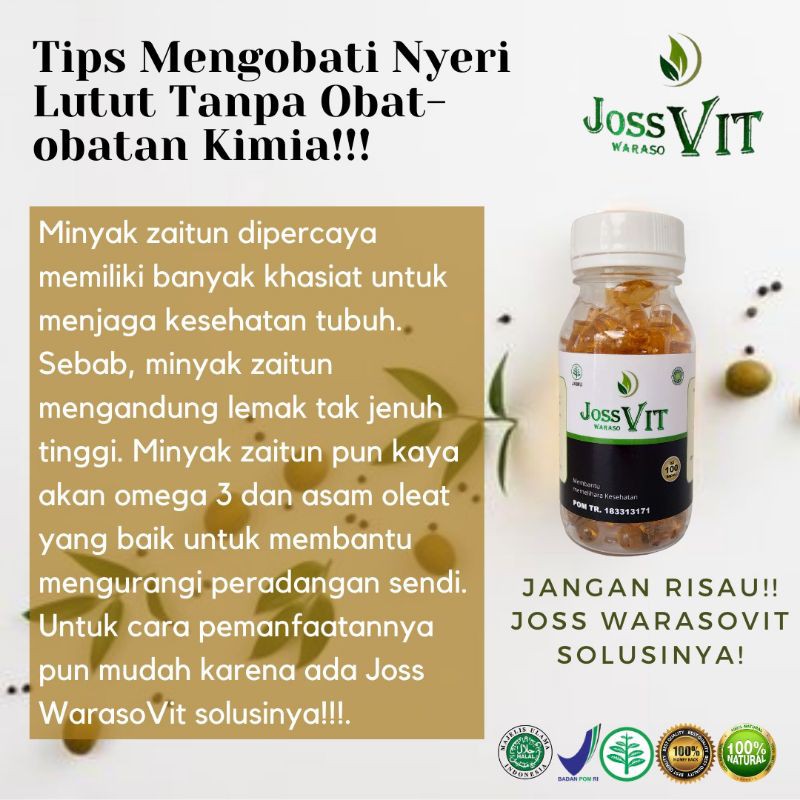 COD Joss Vit /Jossvit habbatussauda premium Original 100%