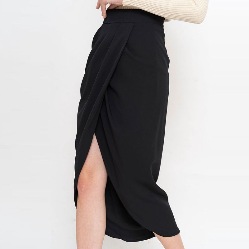 Emily Midi Abby Skirt Korean style