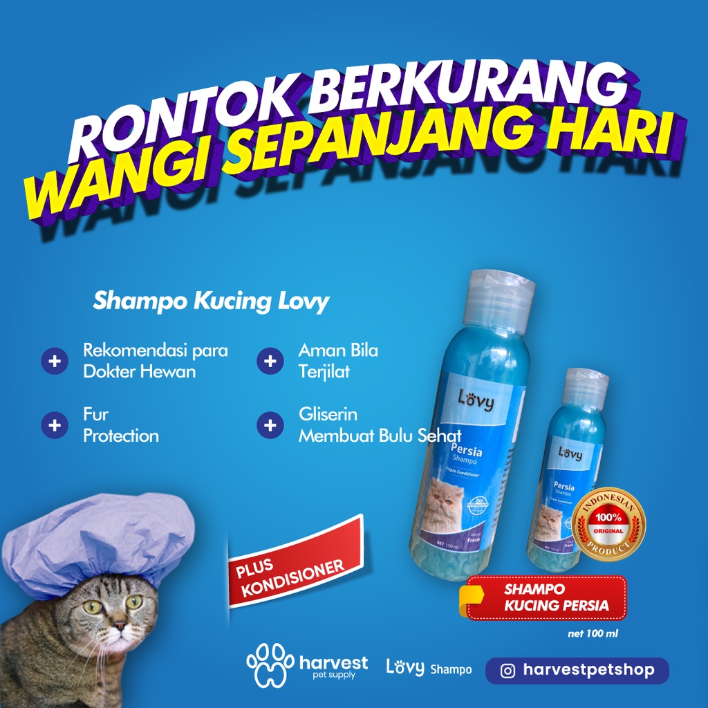 Shampo Kucing - Lovy - Persia Triple Conditioner