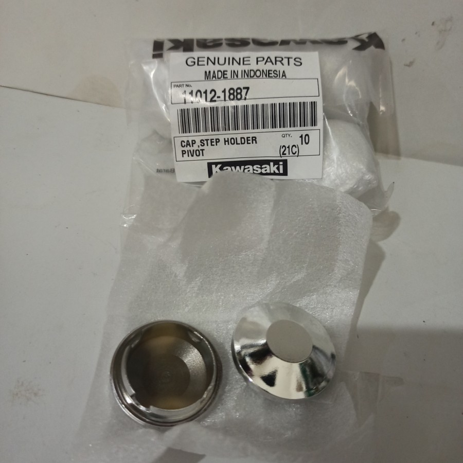 Tutup Chrome Footstep KAZE Cap Step Holder Pivot 11012-1887