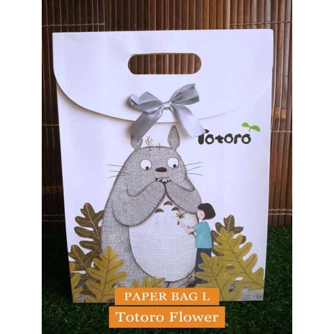 

Paper Bag Motif / Tas Kertas Kado / Tas Ulang tahun - L TOTORO SERIES