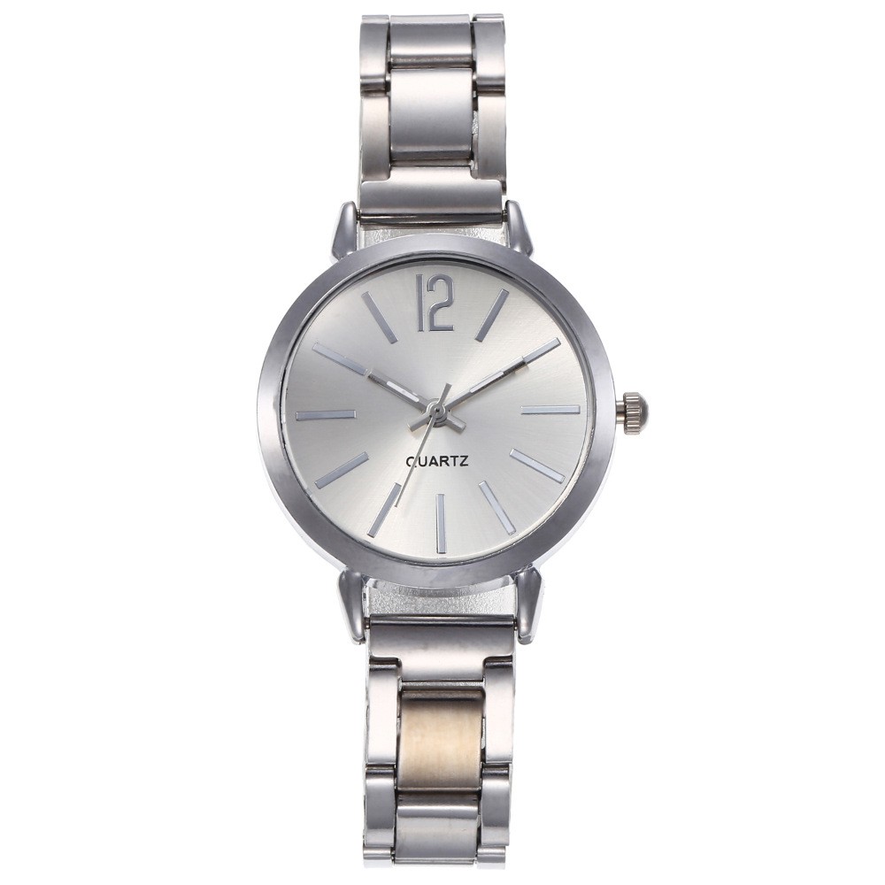 Watchyou Jam Tangan Wanita A0205 Geneva Steel Band Alloy Watch Fashion Simple Roman Women's Watches