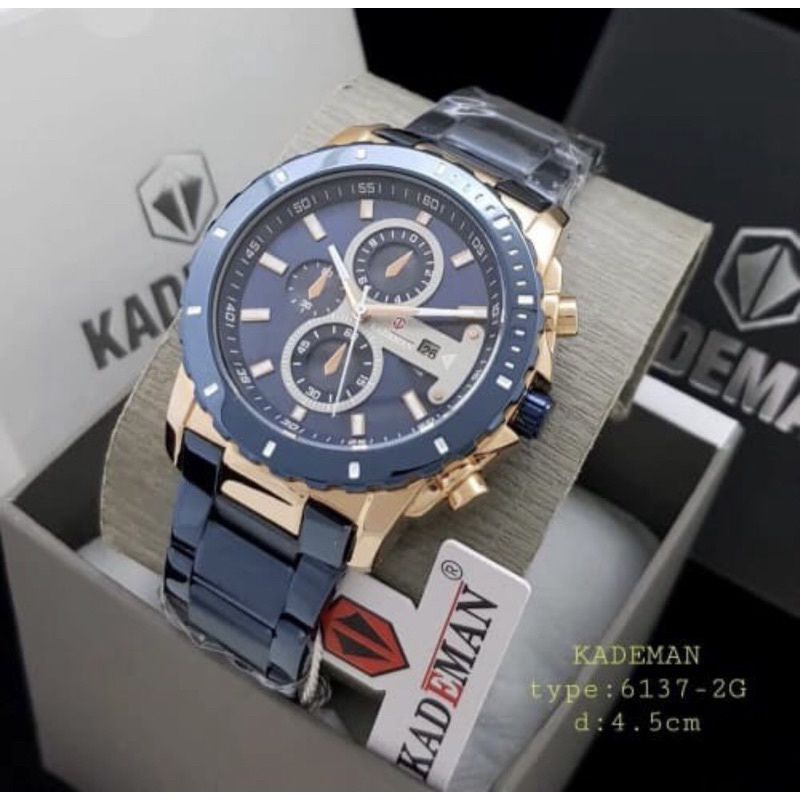 Jam Tangan KADEMAN 6137 Believe Series Original
