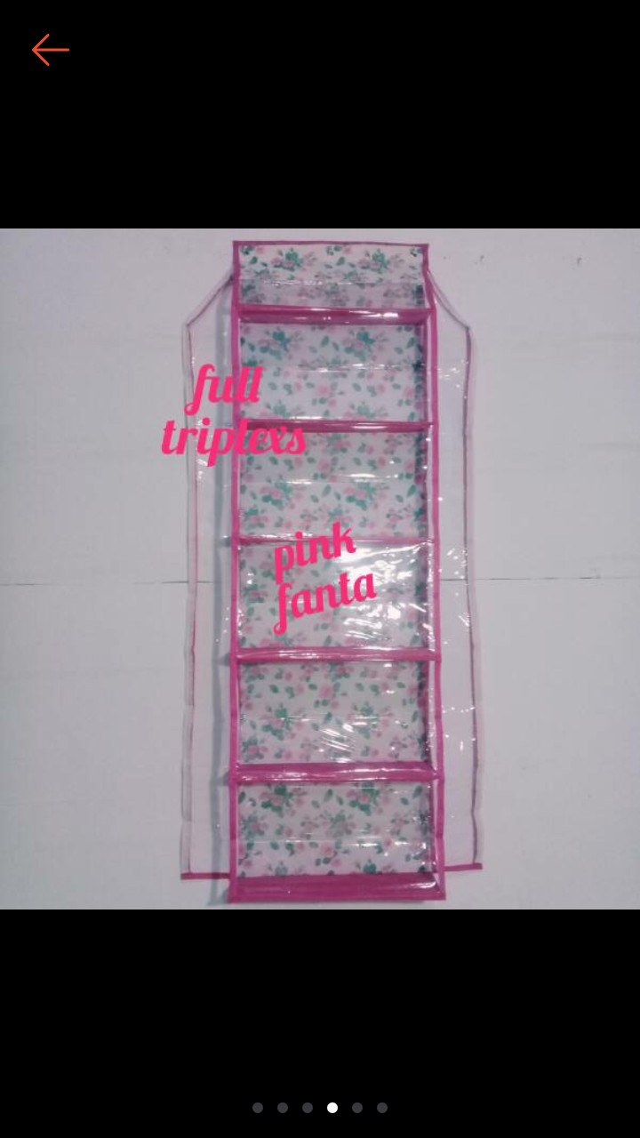 Tempat Tas Bunga Panjang