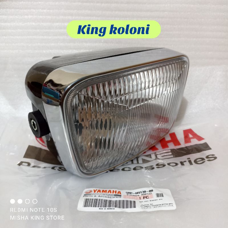 REFLEKTOR LAMPU DEPAN RX KING RX-KING OVAL RING BATOK LAMPU ORI