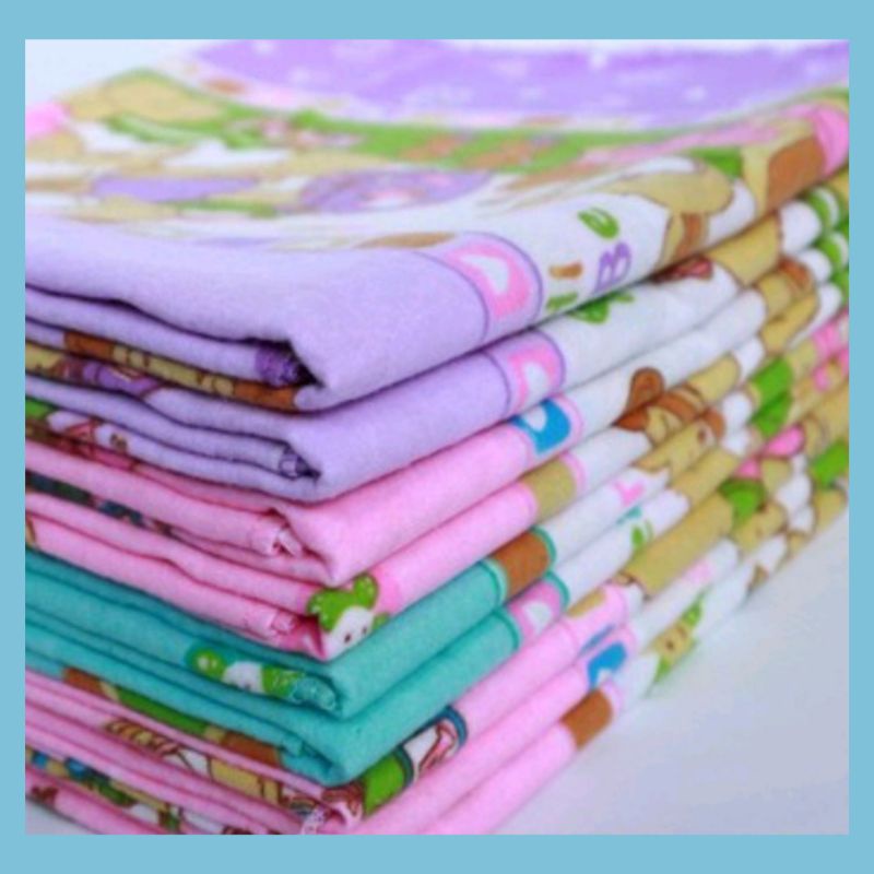 BEDONG BAYI MURAH KOTAK BESAR KAIN FLANEL UKURAN 90x72 /PERLENGKAPAN BAYI /BEDONG BAYI SELIMUT KOTAK